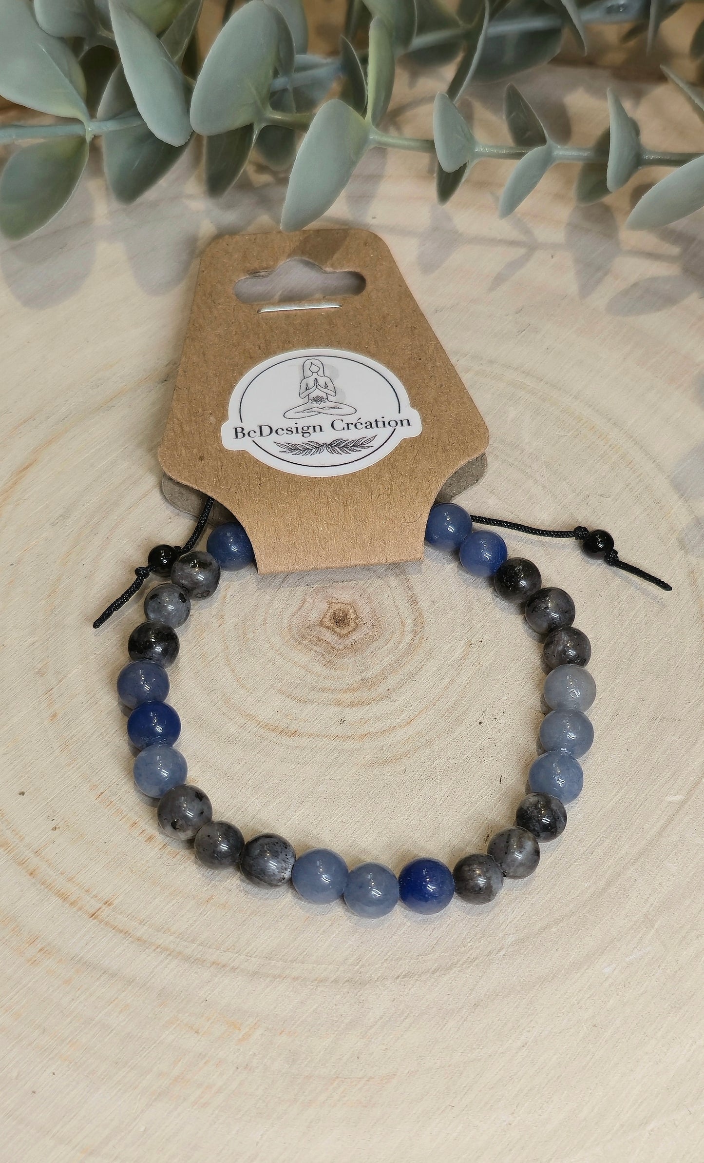 Bracelet avec pierres - création unique