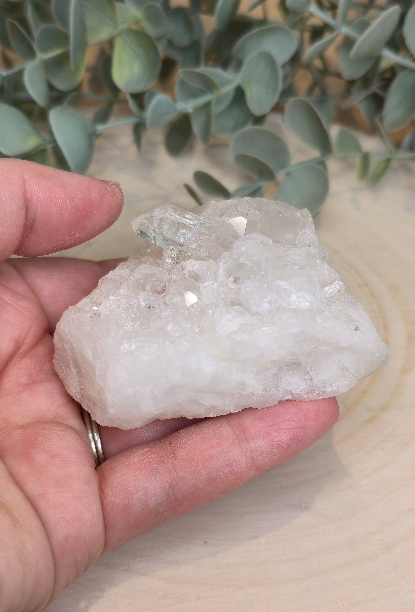 Amas de Quartz clair