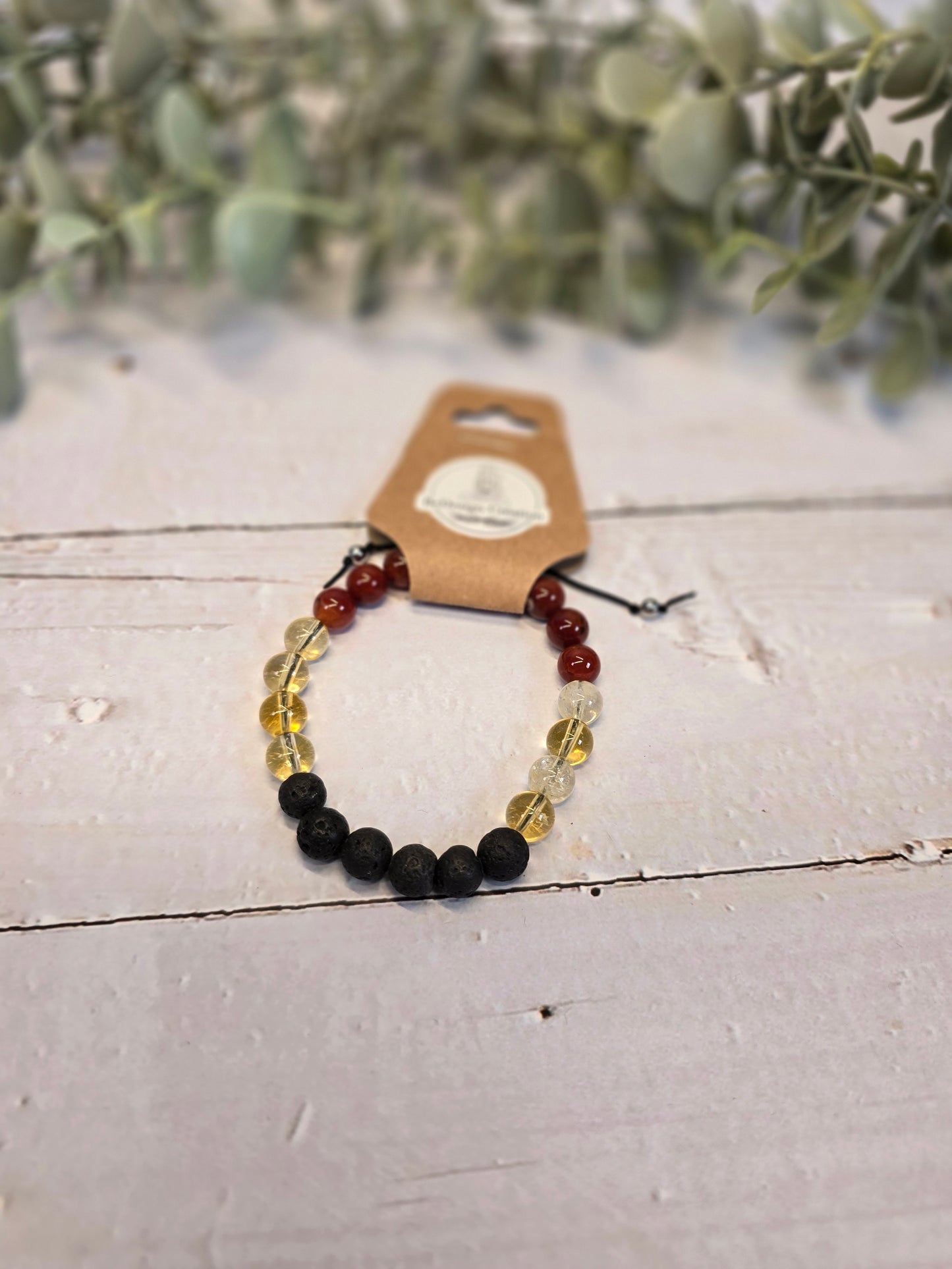 Bracelet avec pierres - création unique