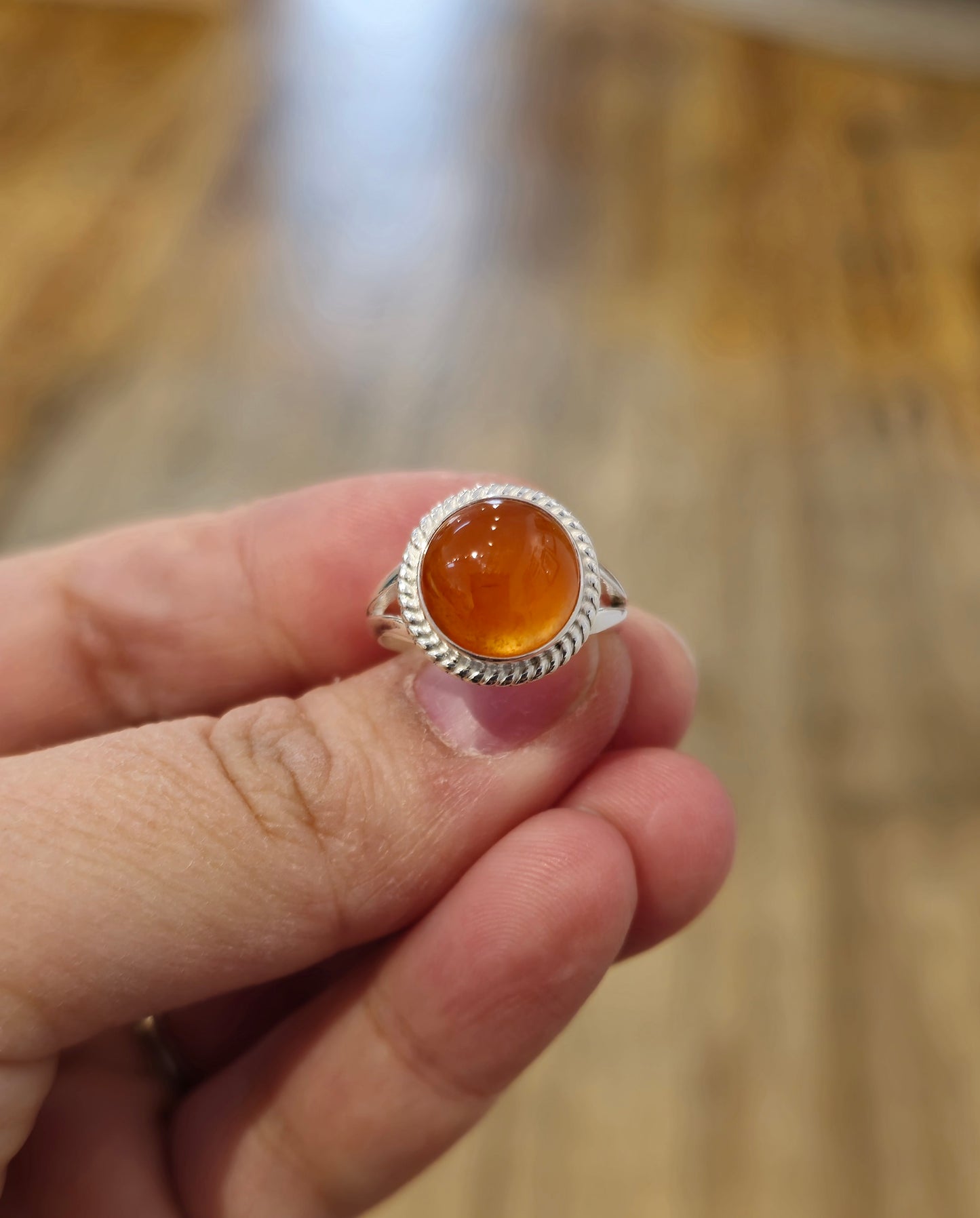 Bague Cornaline