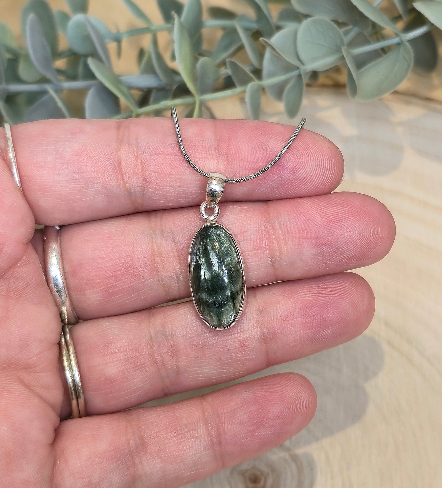 Collier Séraphinite