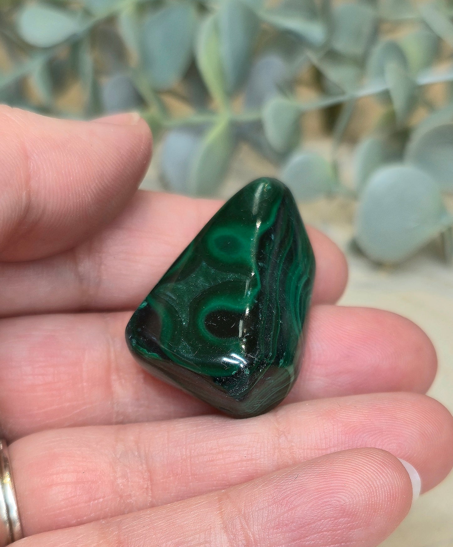 Freeform Malachite