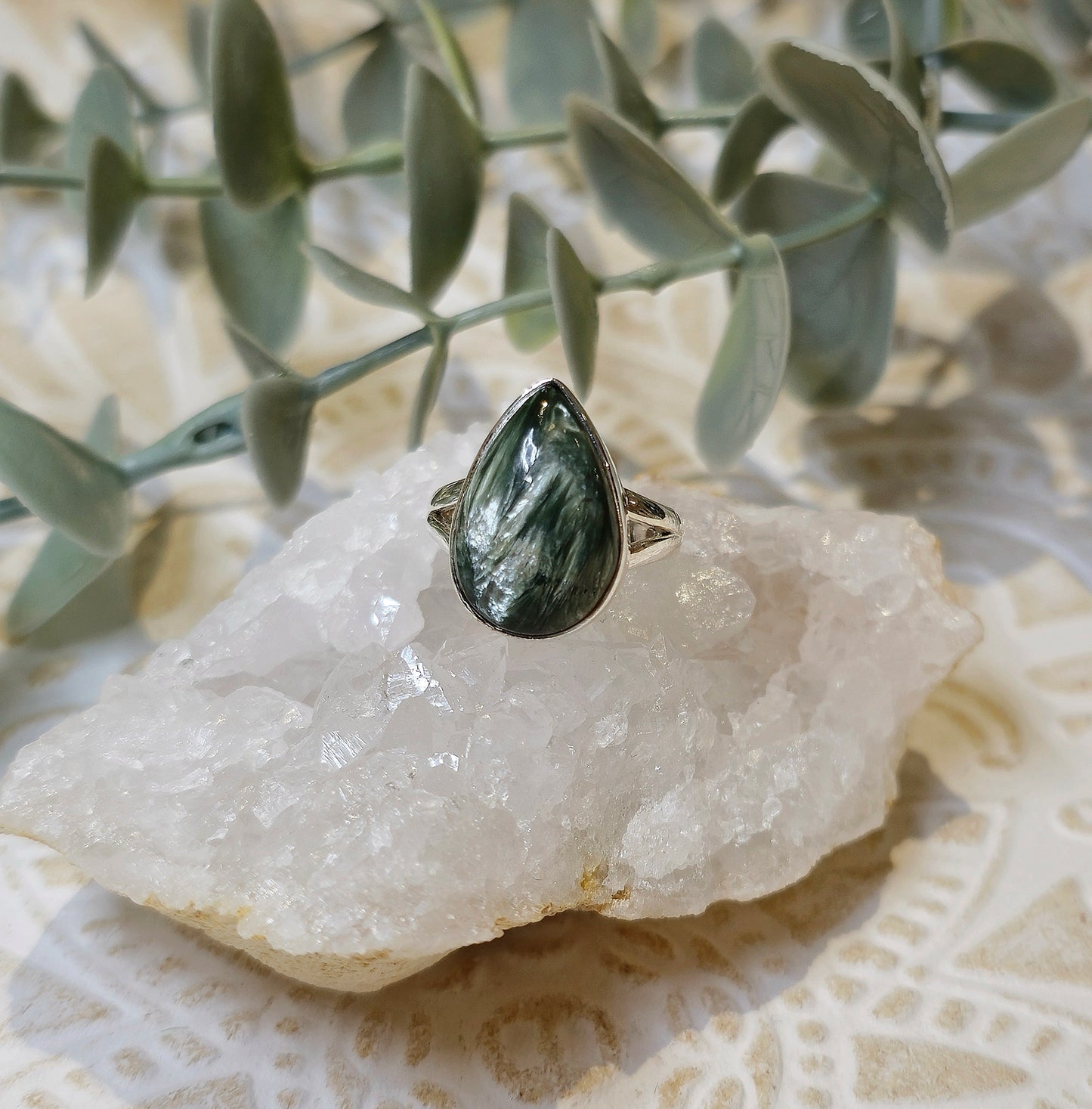 Bague Seraphinite