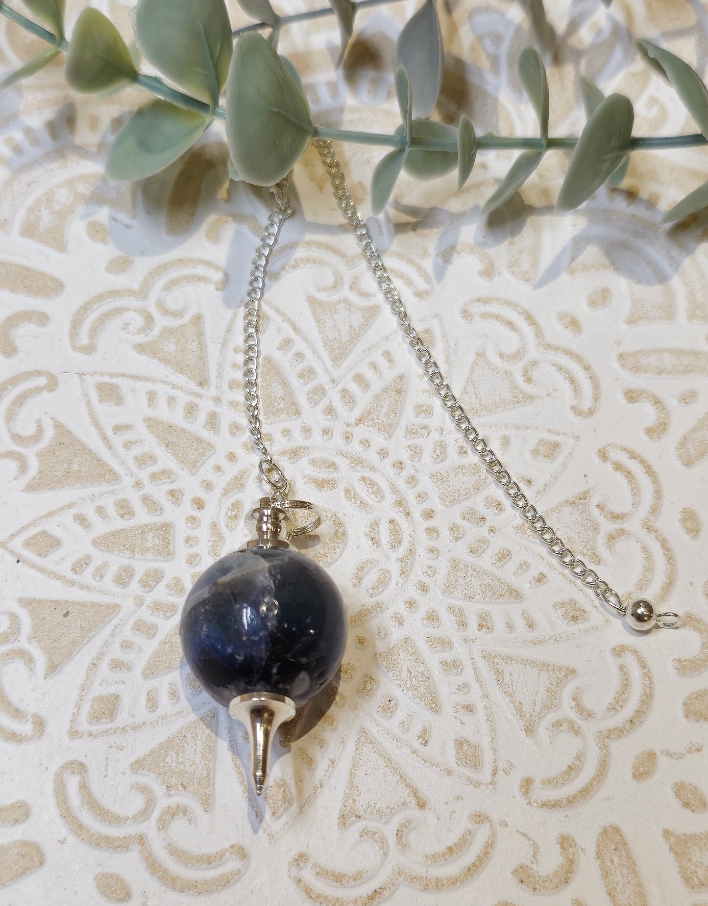Pendule Sephoroton en Fluorite
