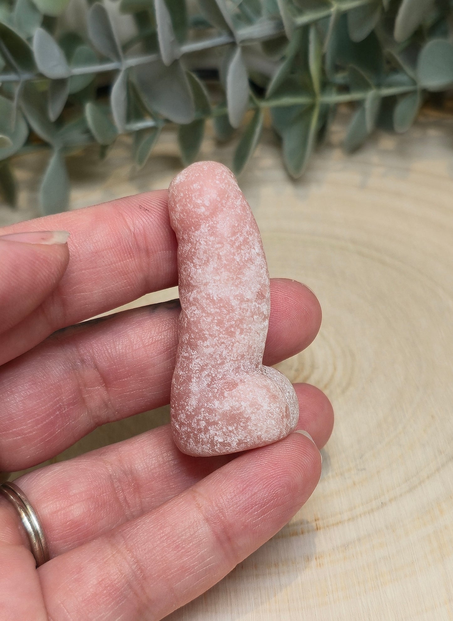 Pénis en Opale rose
