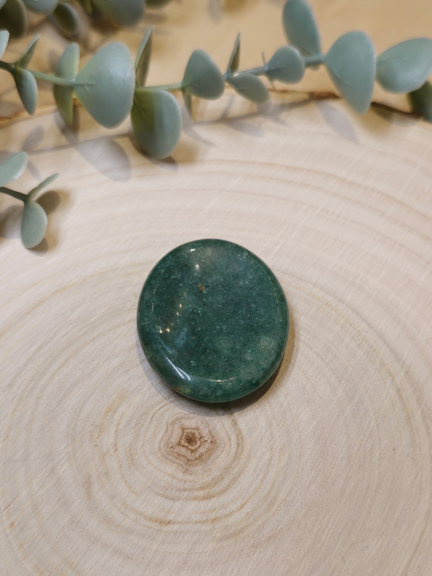 Aventurine verte Worry stone