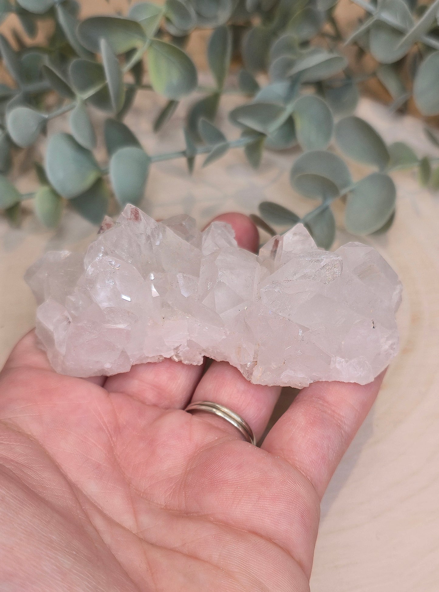 Amas de Quartz clair