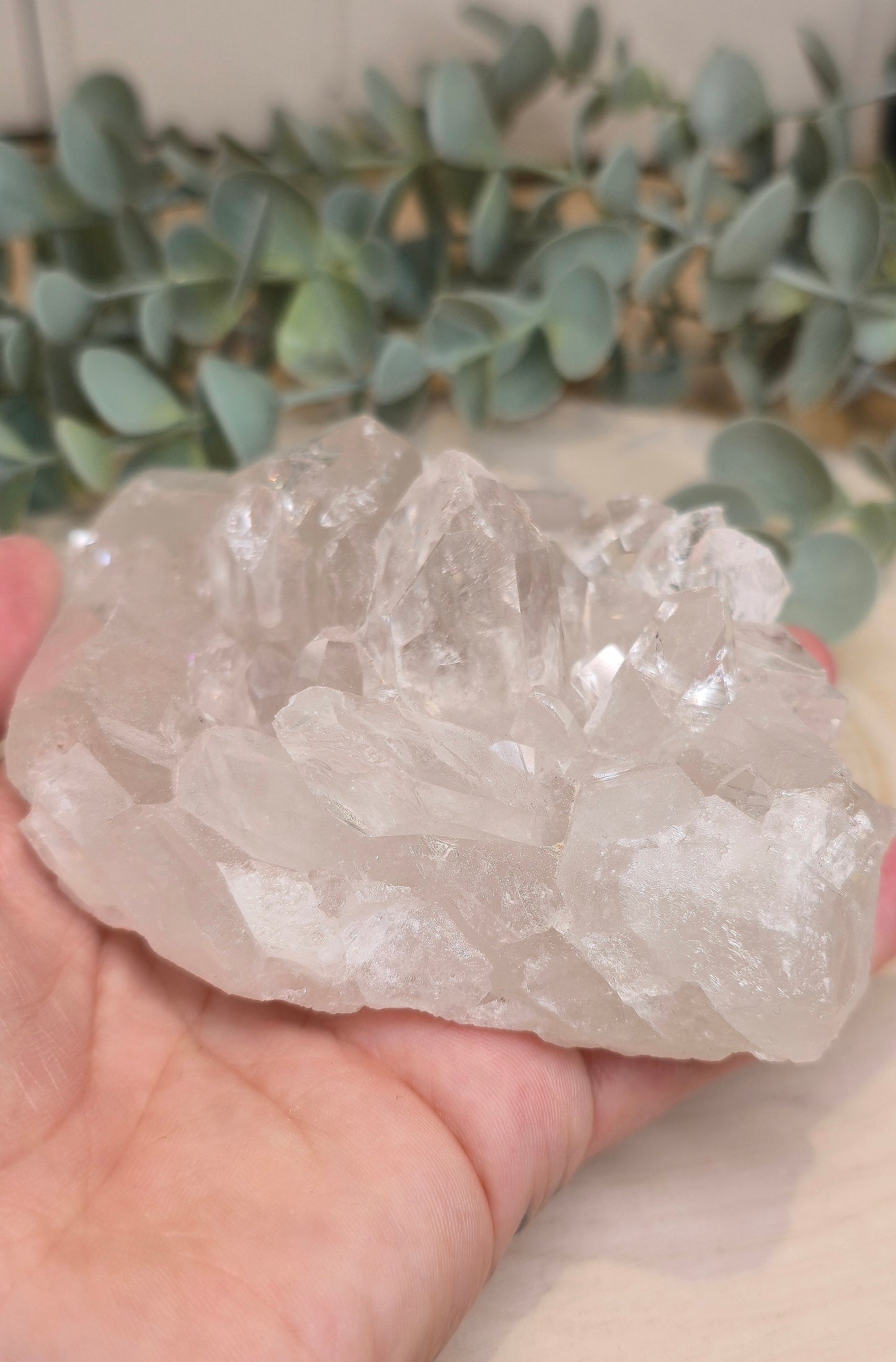 Amas de Quartz clair