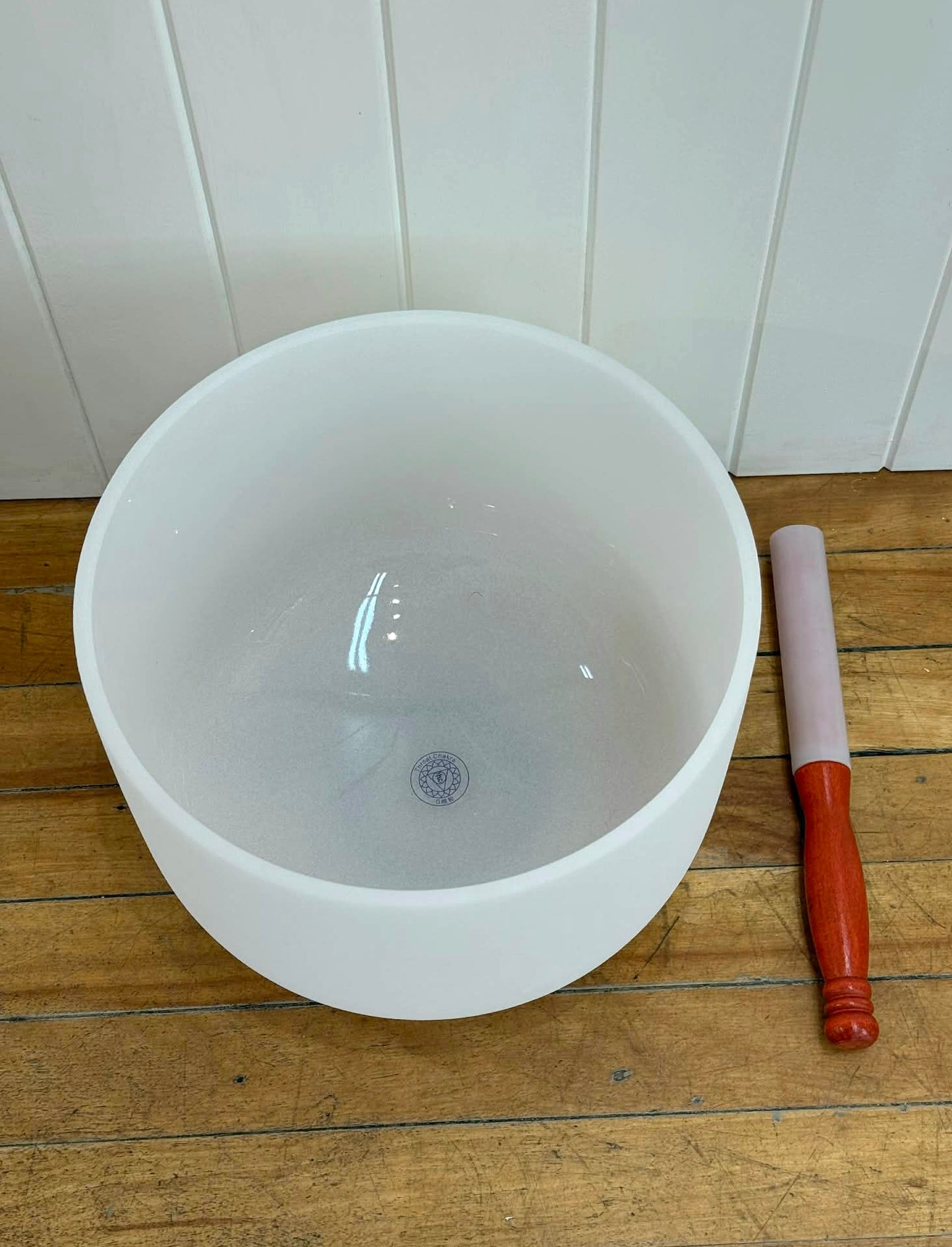 Bol de Crystal 10" Chakra de la Gorge