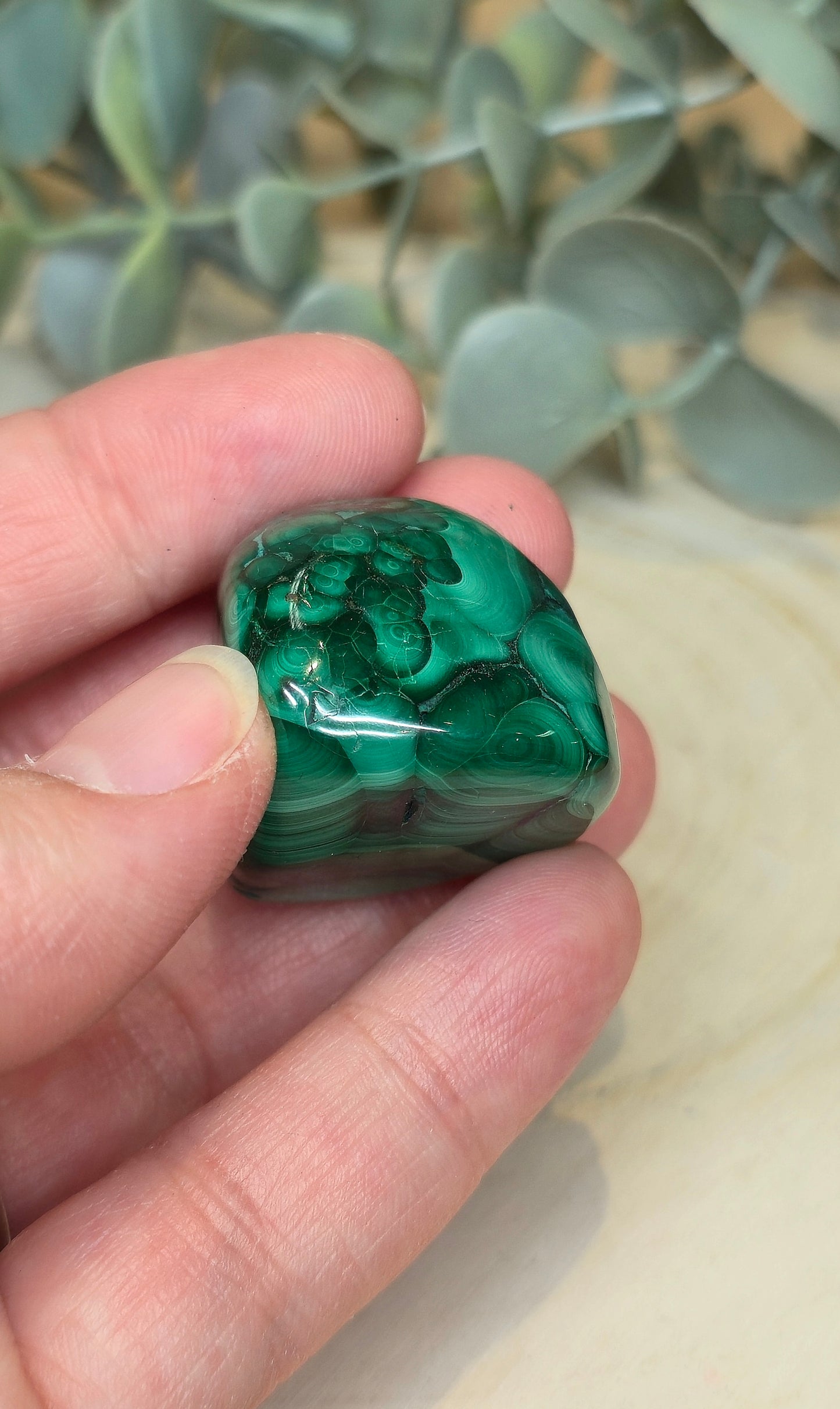 Freeform Malachite