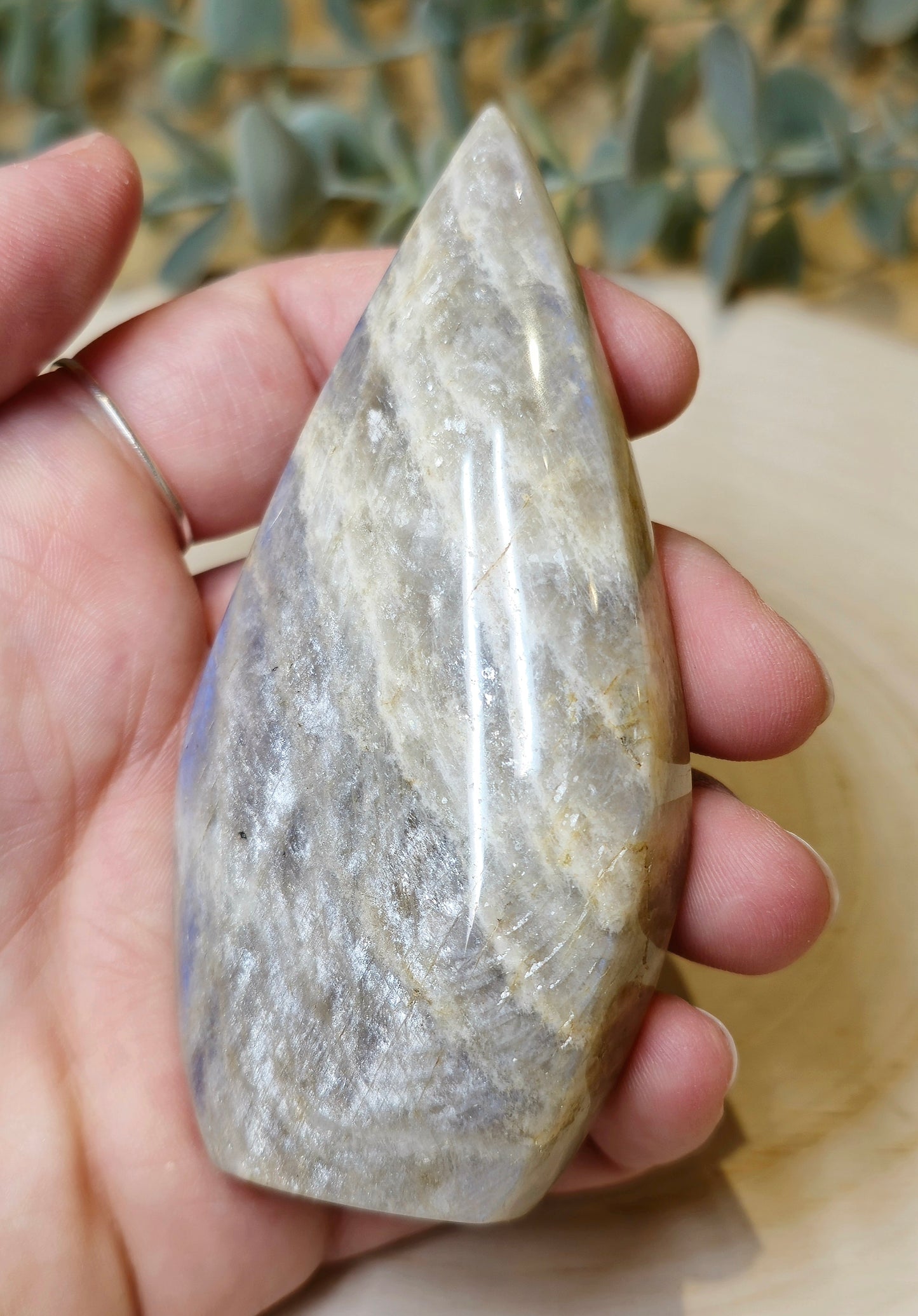 Flamme Pierre de lune pêche