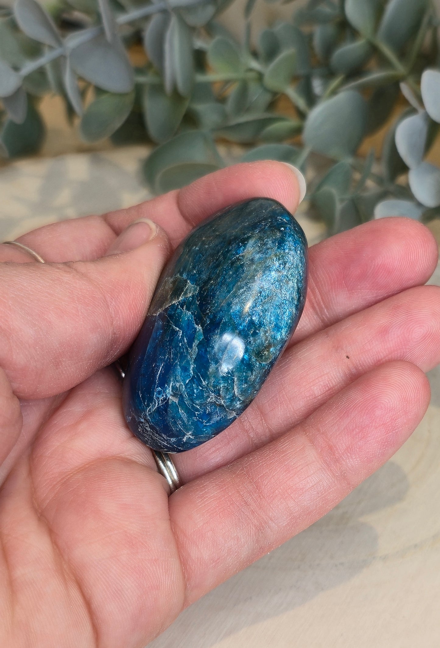 Pierre de paume en Apatite