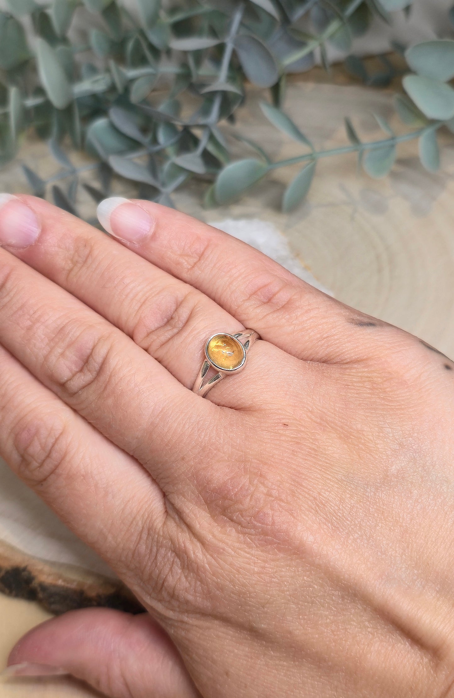 Bague Citrine