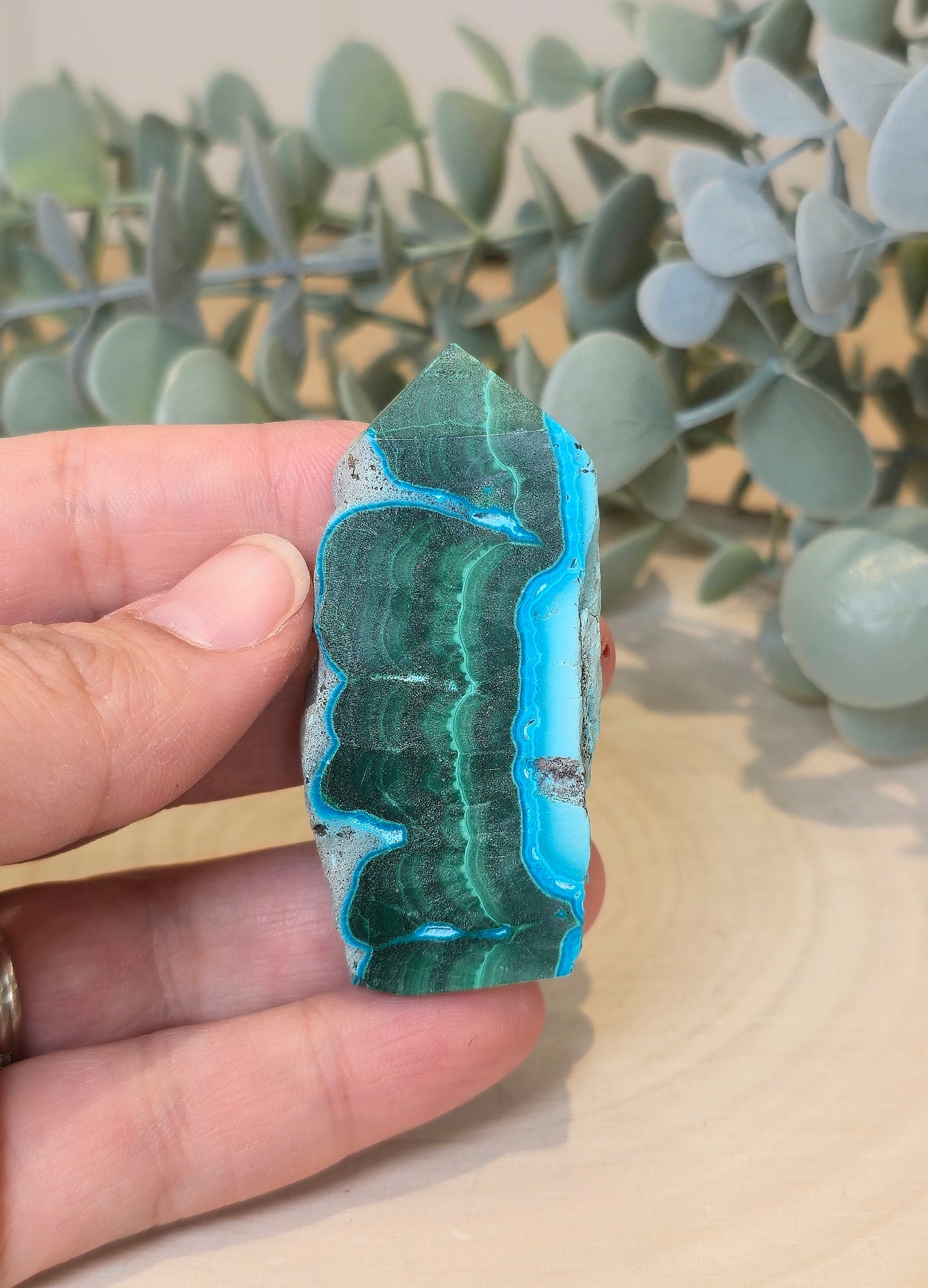 Pointe Malachite Chrysocolle