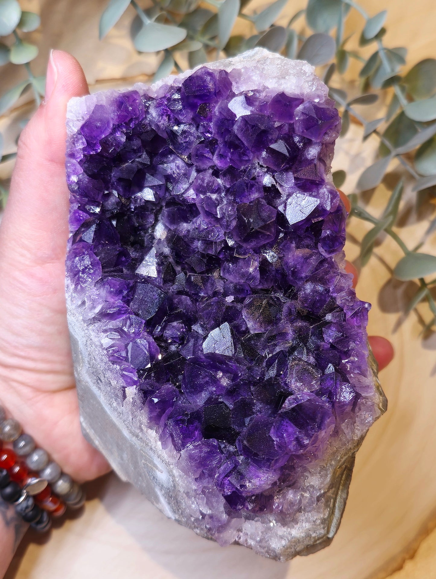 Base d’Améthyste géode