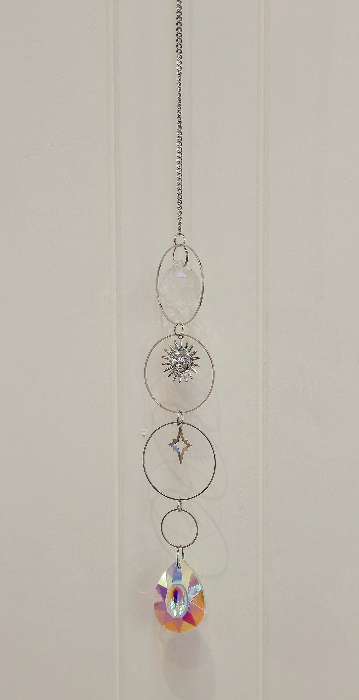 Capteur de lumière cristaux Soleil/Étoile