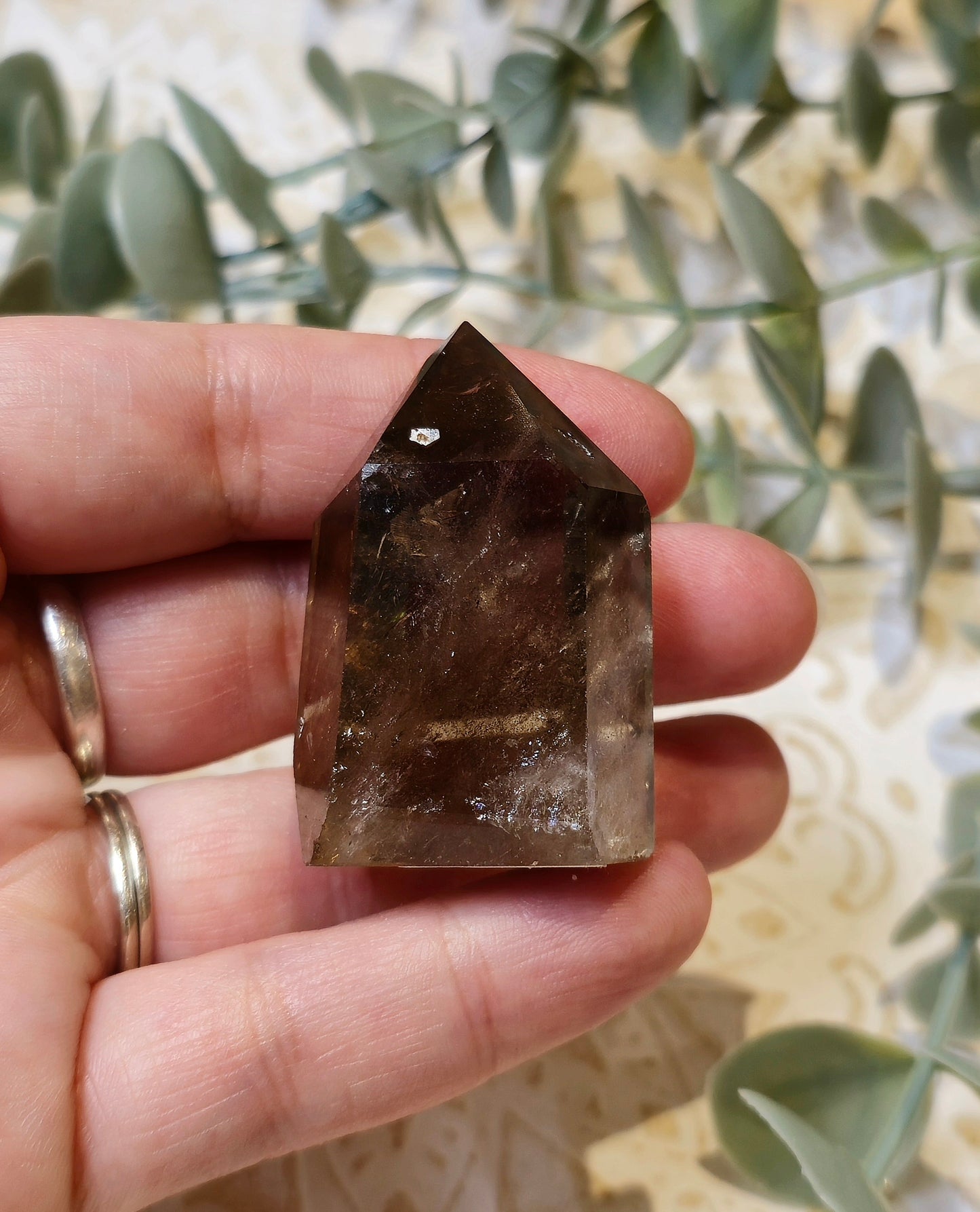 Pointe en Quartz Fumé