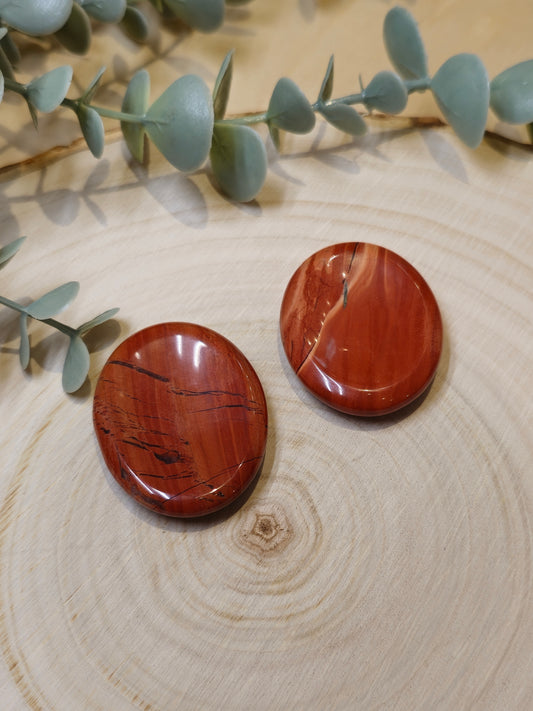 Jaspe rouge Worry stone