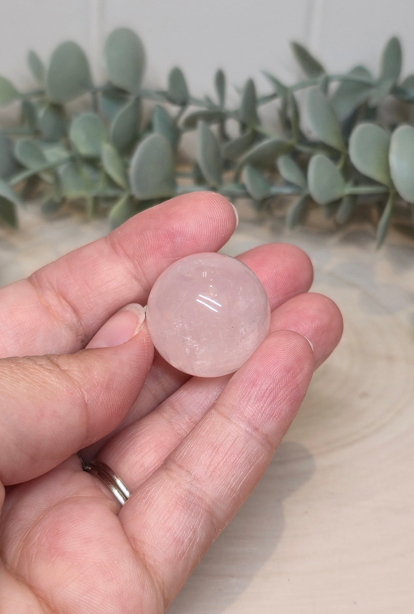 Sphère Quartz rose