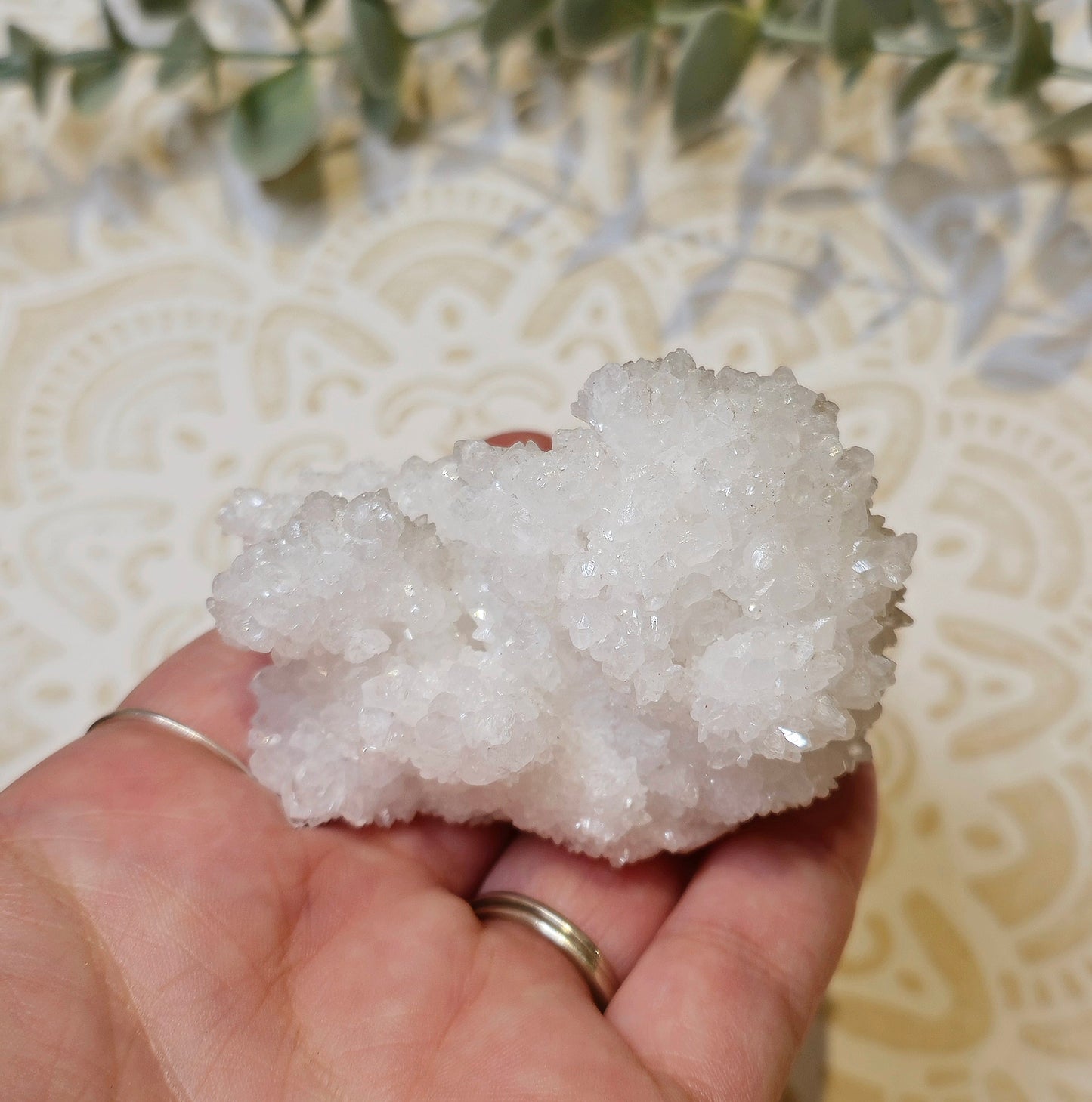 Aragonite blanche