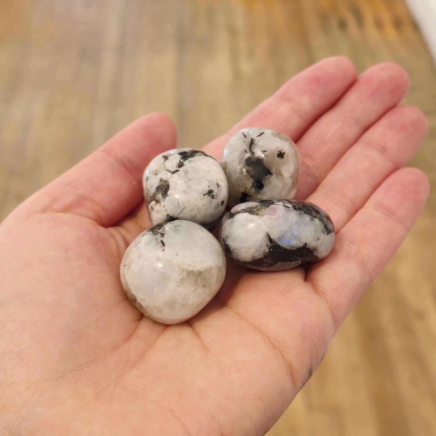 Pierre de lune barattée