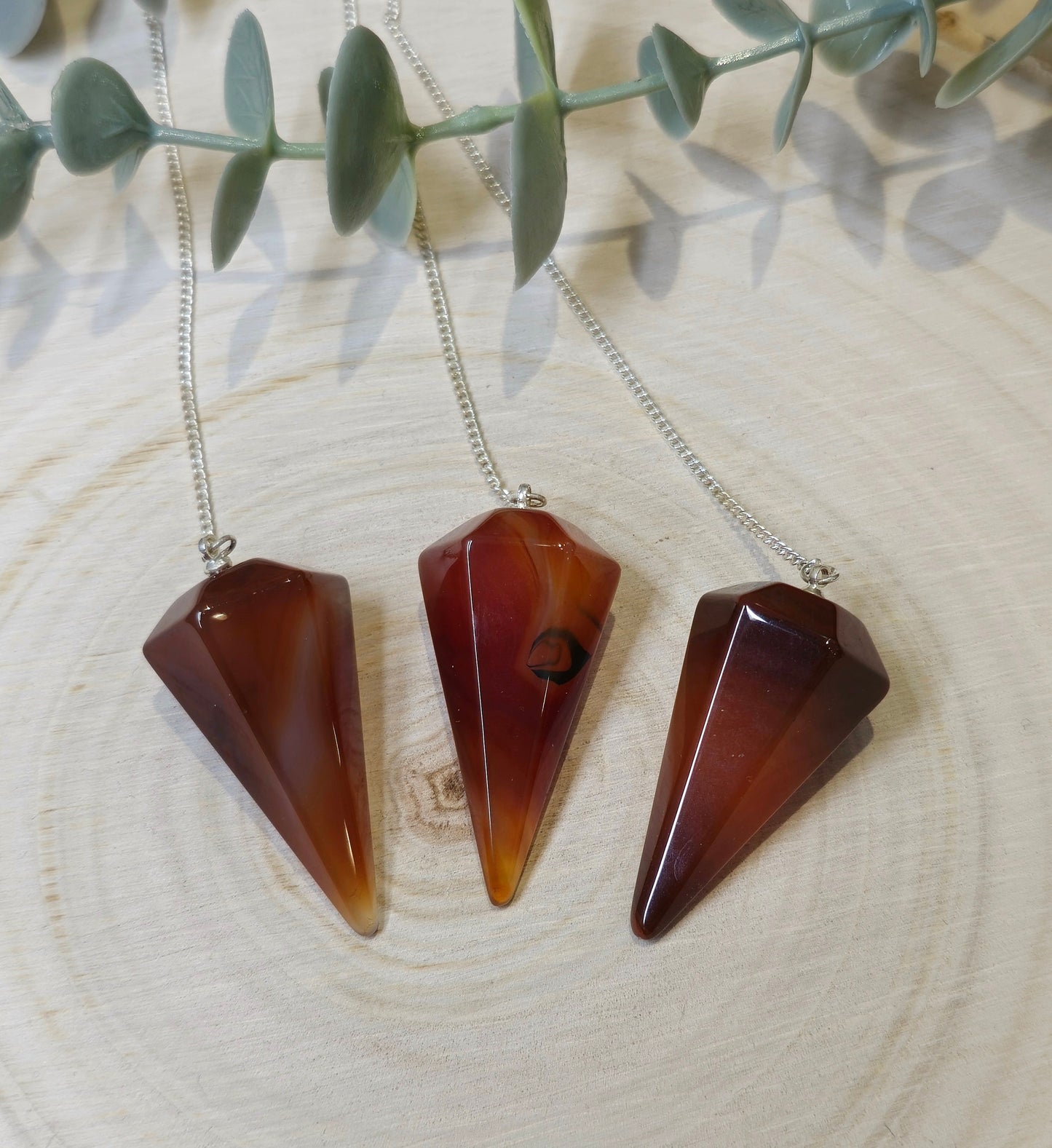 Pendule en Cornaline