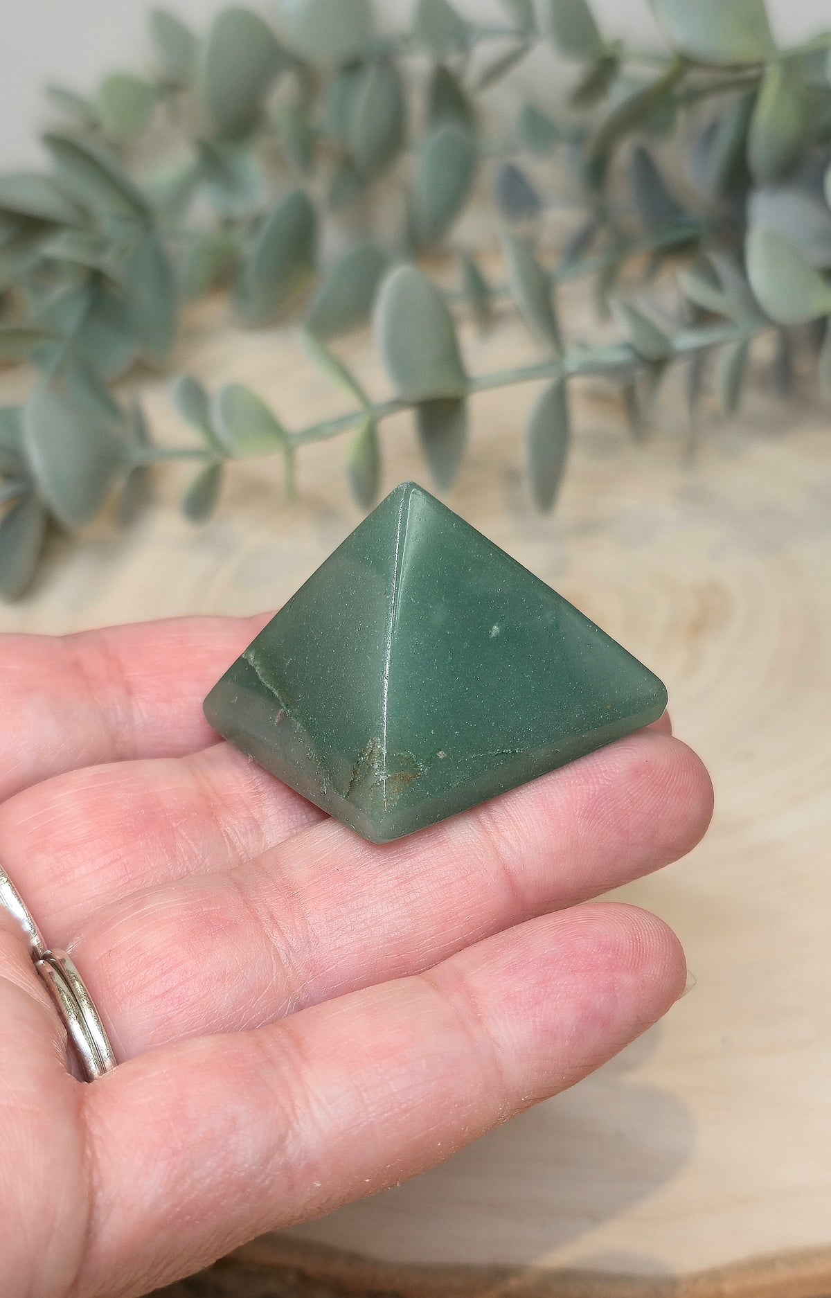 Pyramide Aventurine verte
