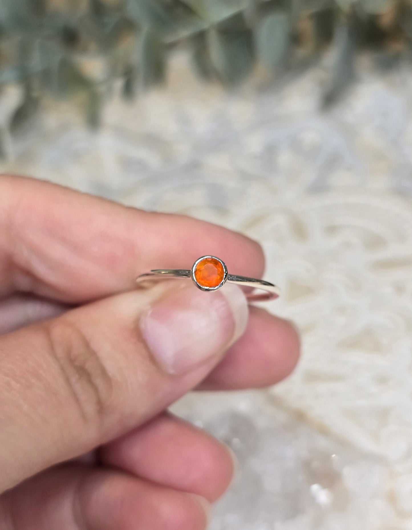 Bague Cornaline