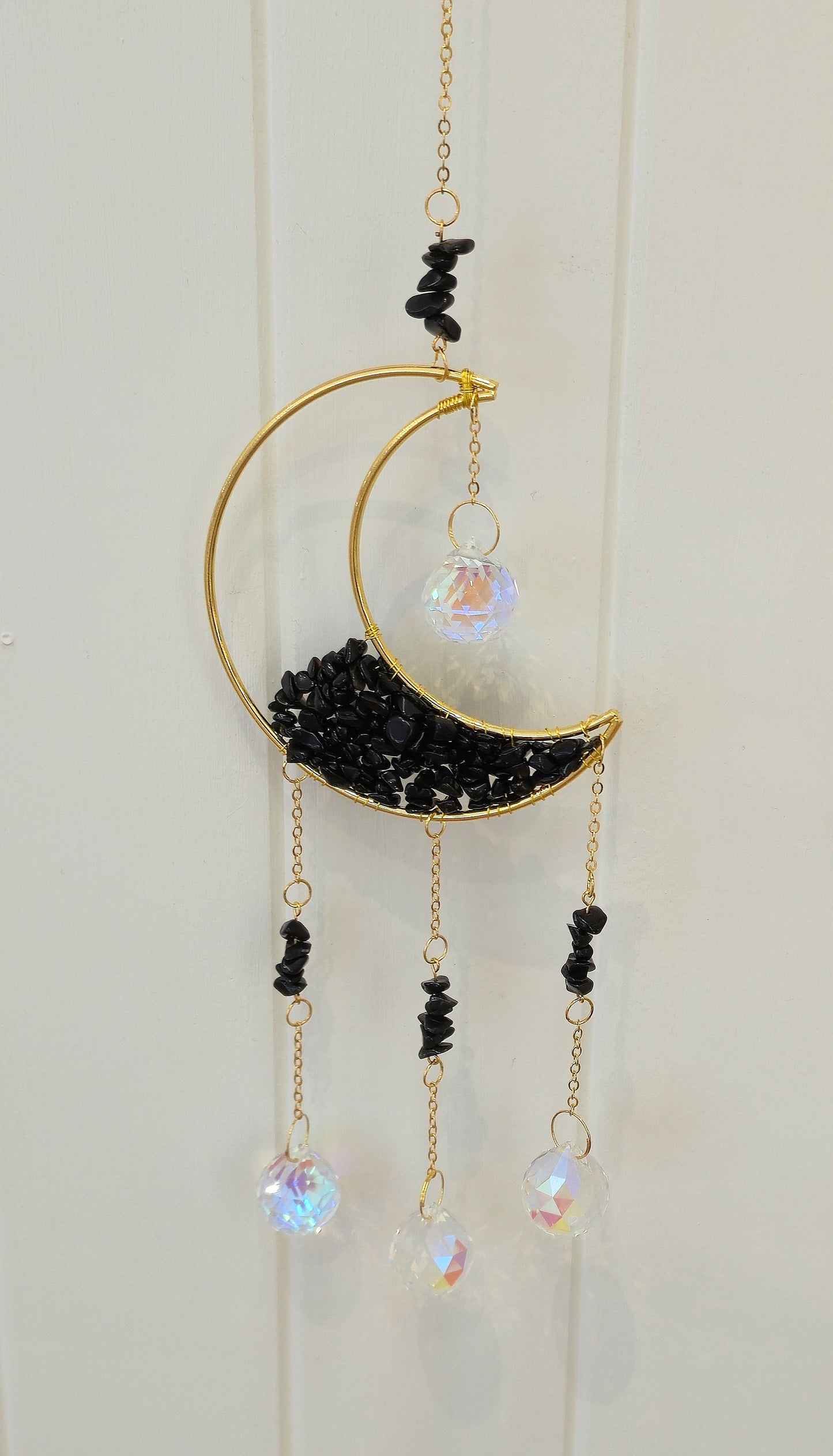 Capteur de lumière Lune Obsidienne