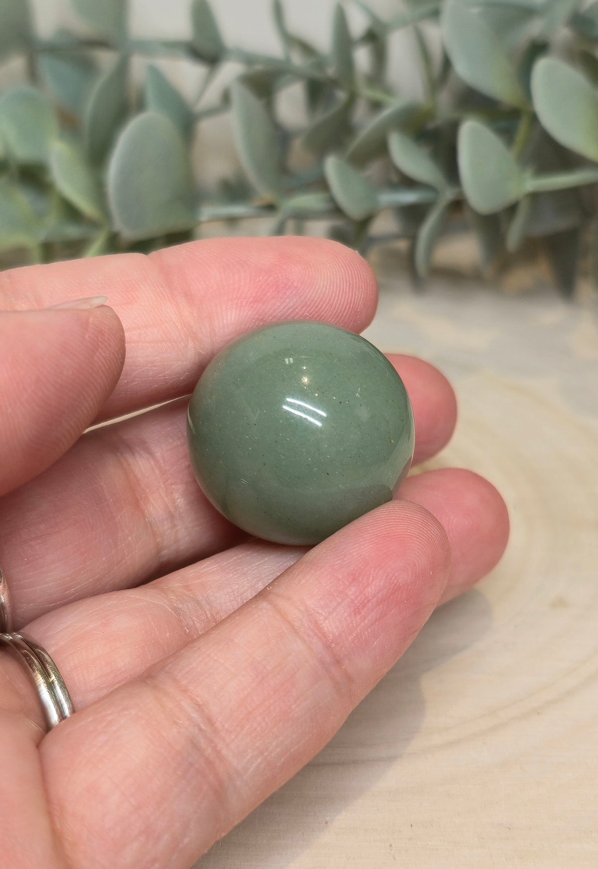 Sphère Aventurine verte