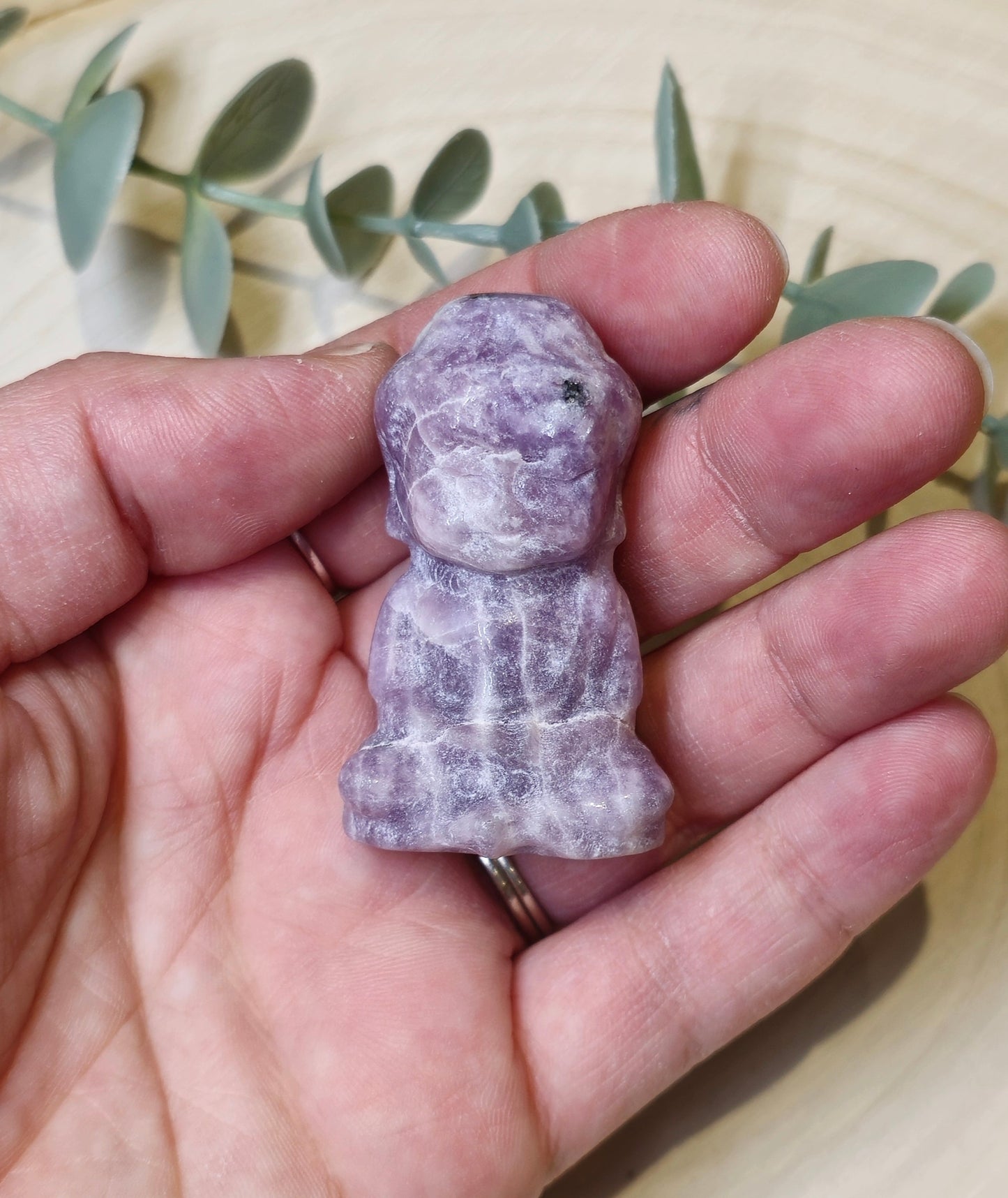 Bouddha Lépidolite