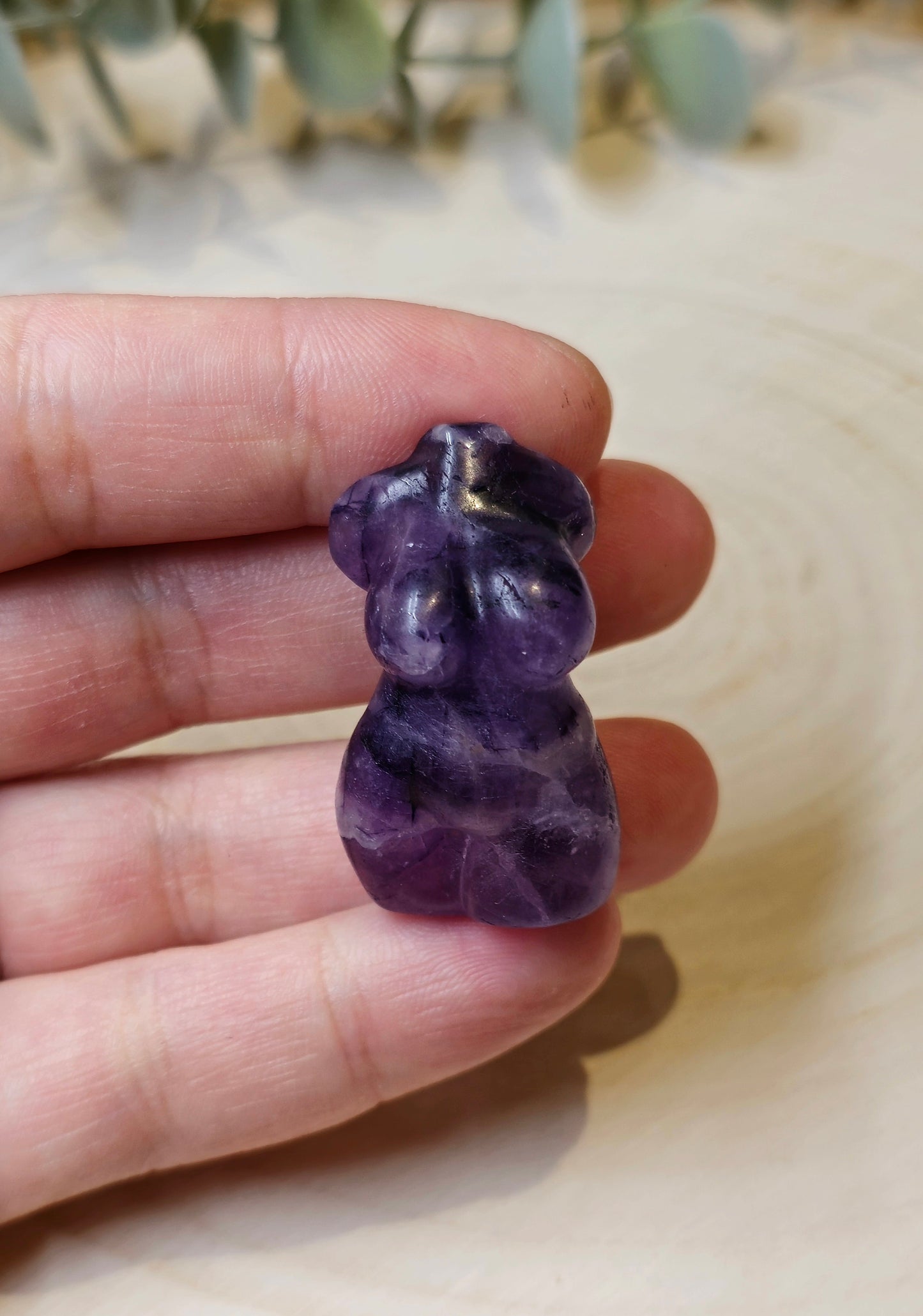 Femme Fluorite mauve