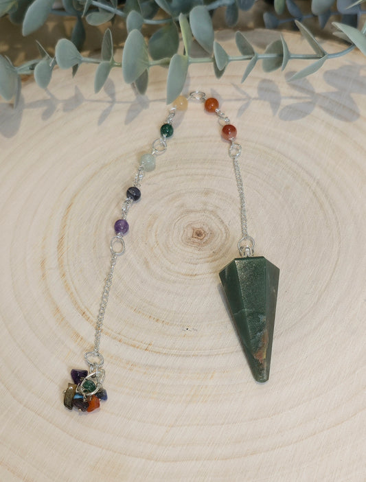 Pendule Aventurine verte