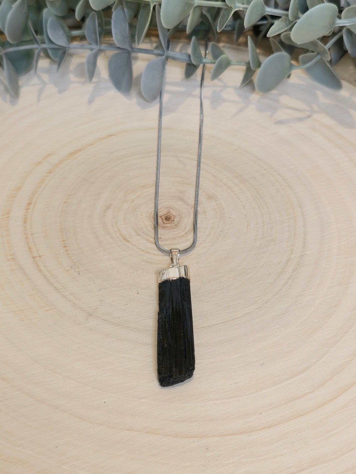 Collier Tourmaline brute