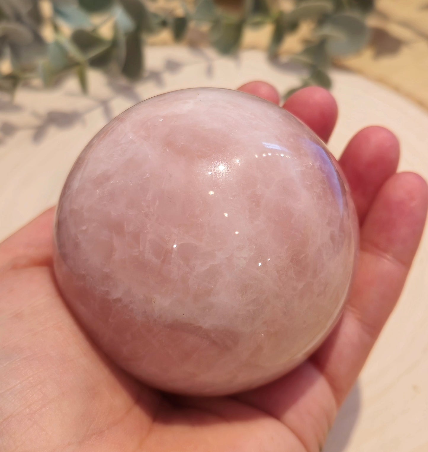 Sphère Quartz rose
