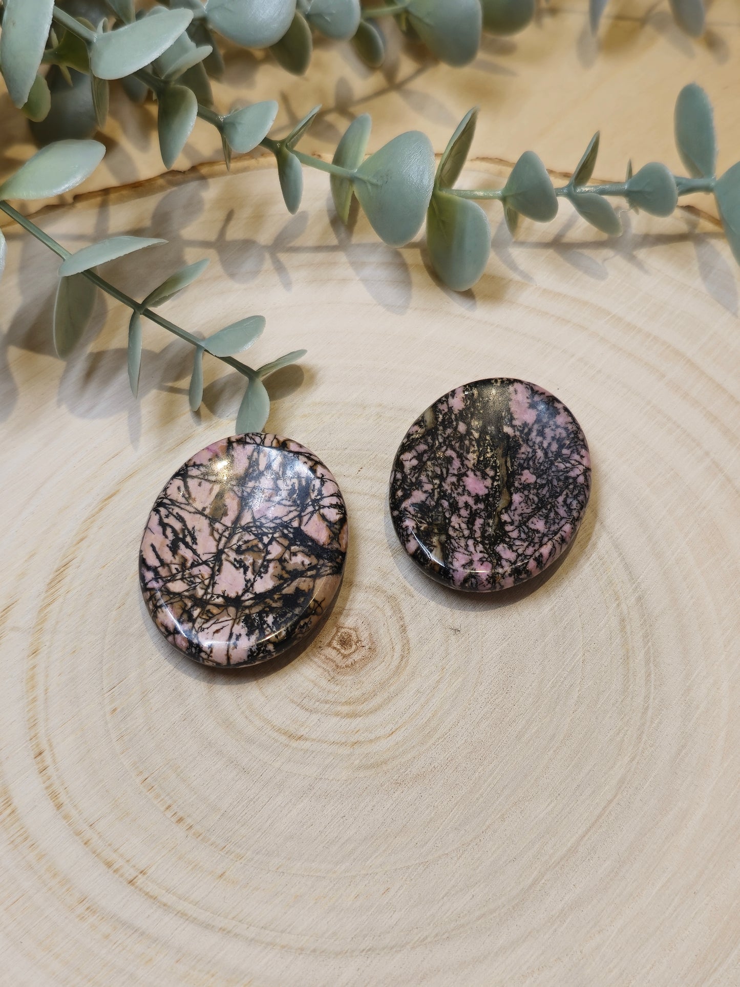 Rhodonite Worry stone