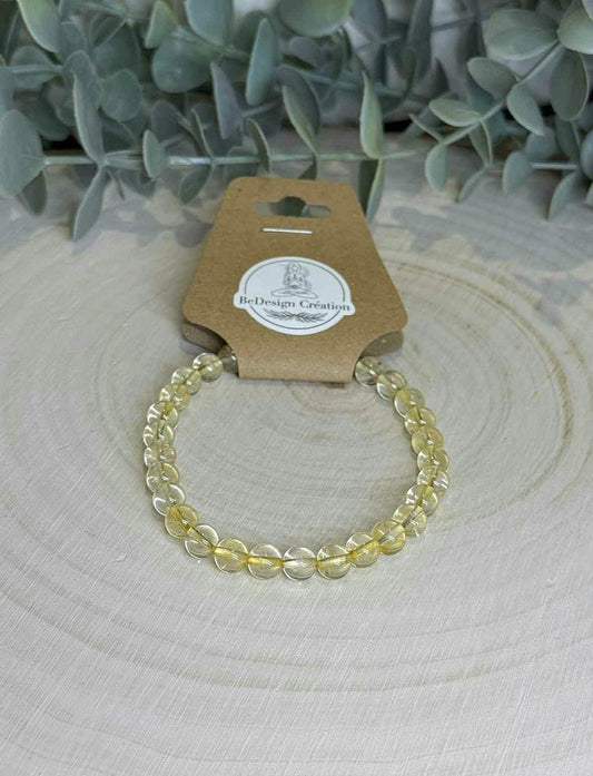 Bracelet Citrine 6mm
