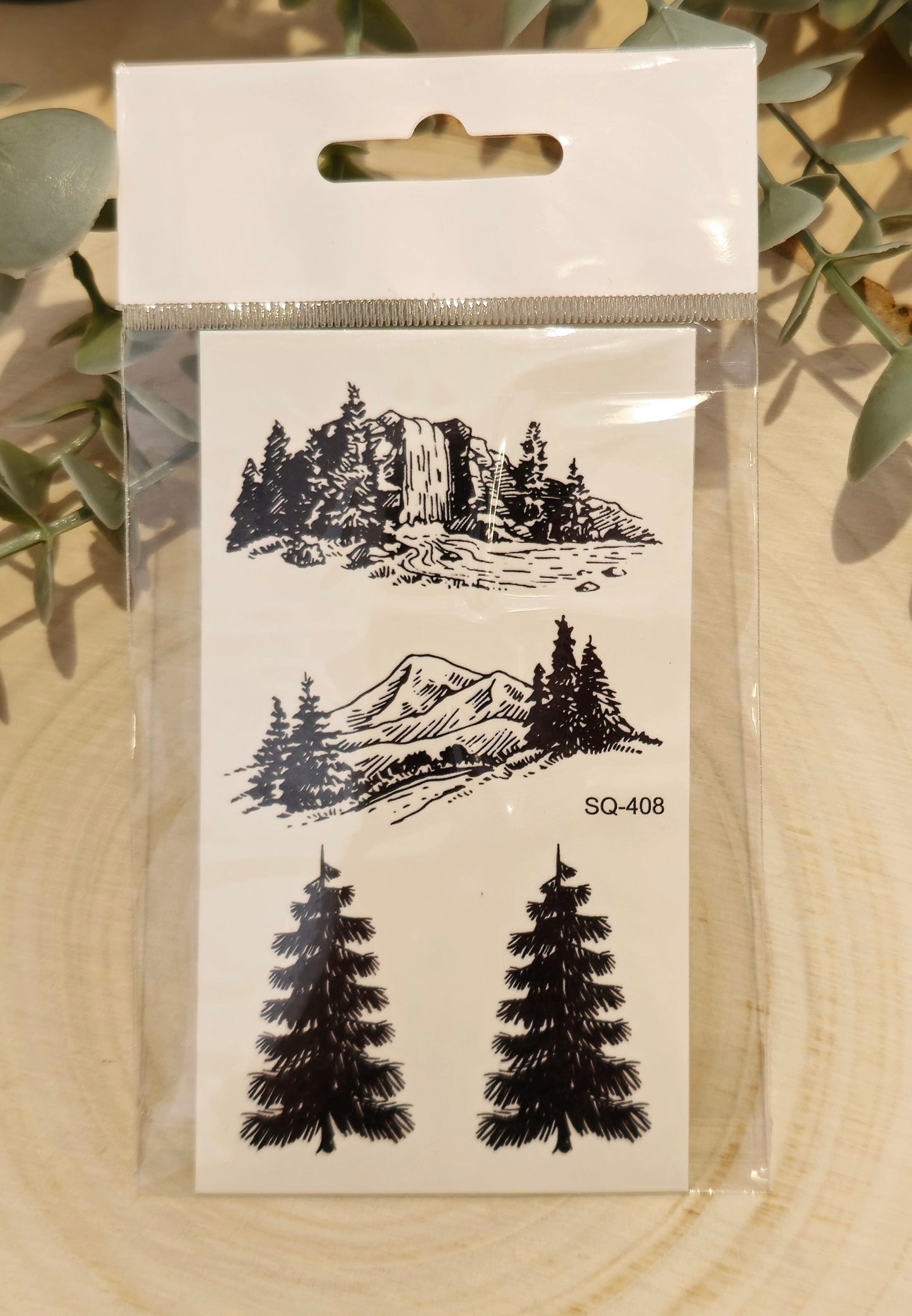 Tatouage temporaire Nature SQ-408