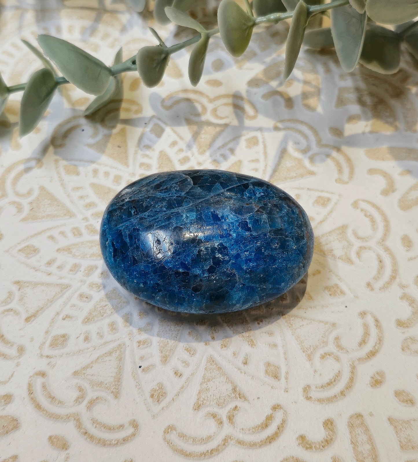 Pierre de paume en Apatite