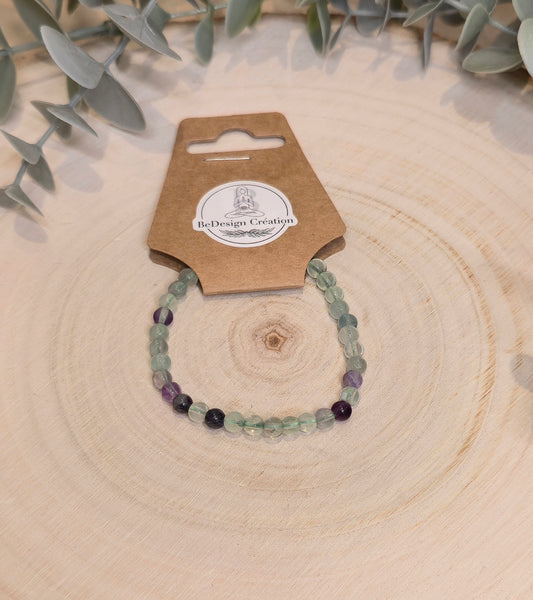 Bracelet Fluorite 4mm - Enfant