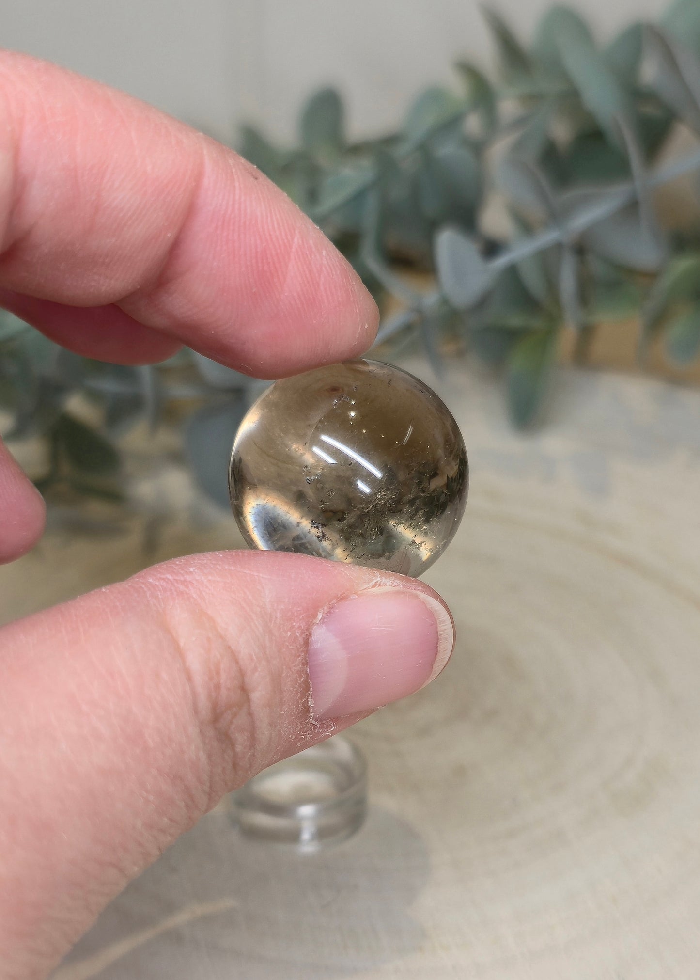 Sphère Quartz fumé