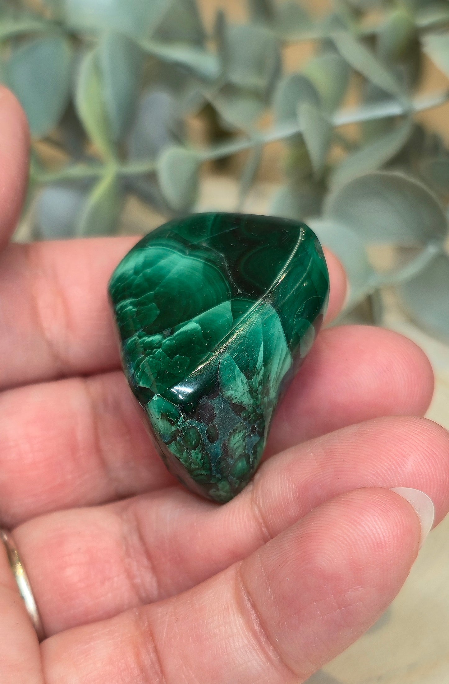 Freeform Malachite