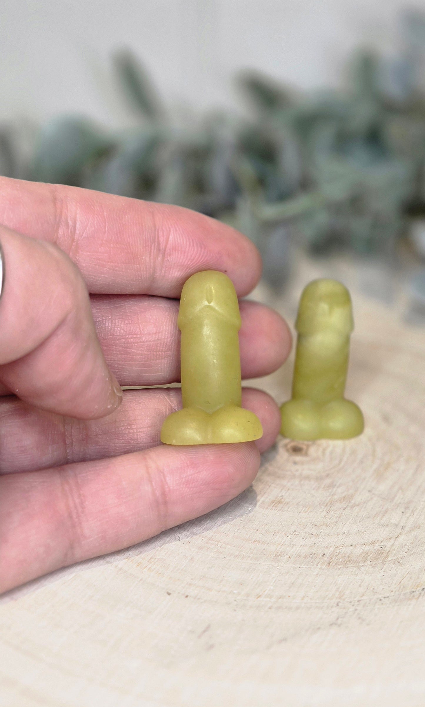 Pénis en Jade citron