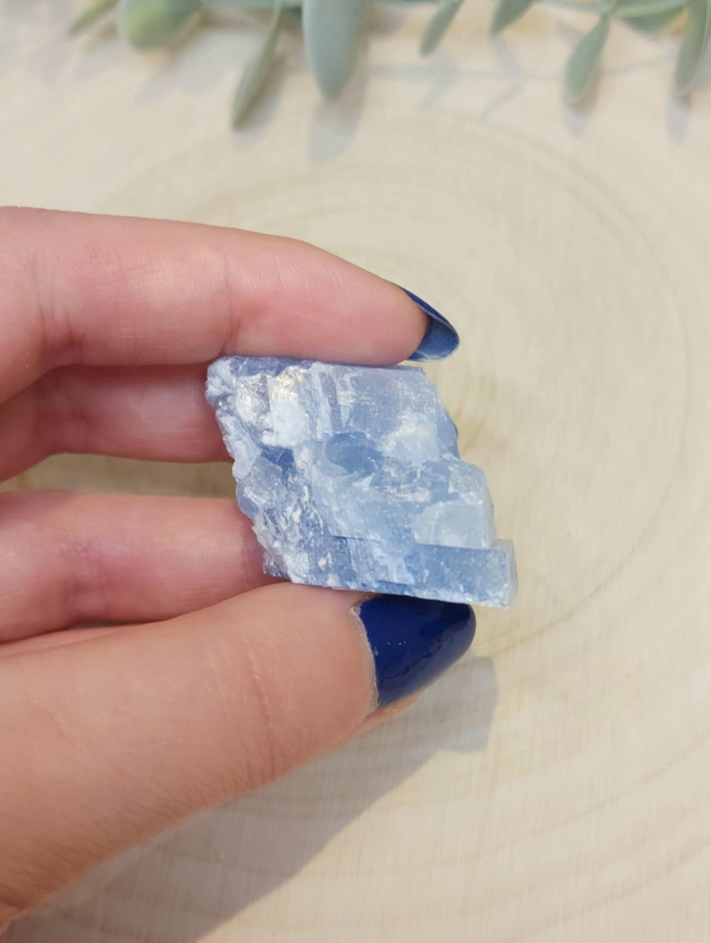 Calcite bleue brute