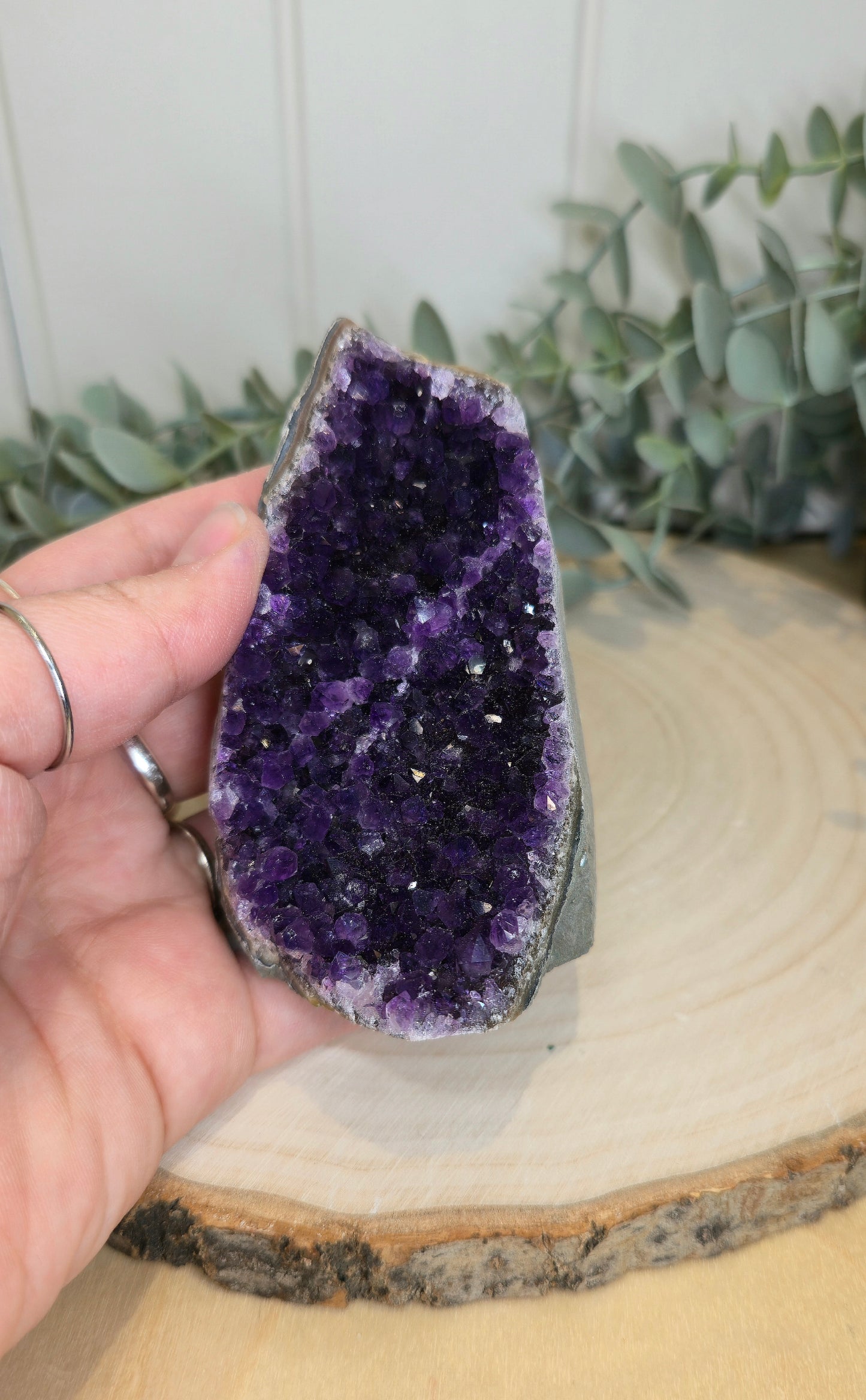 Base d’Améthyste géode d'Uruguay