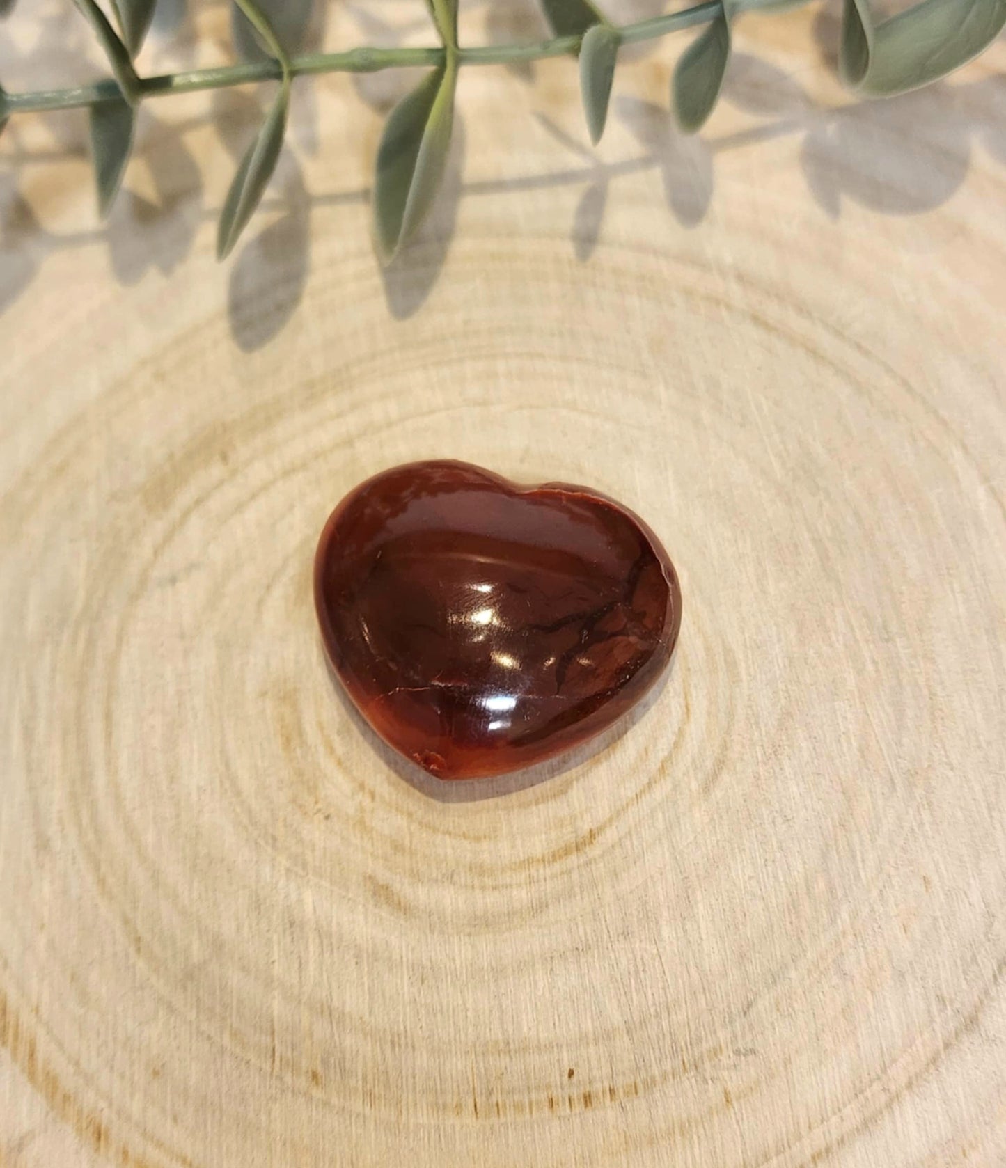 Coeur en Cornaline
