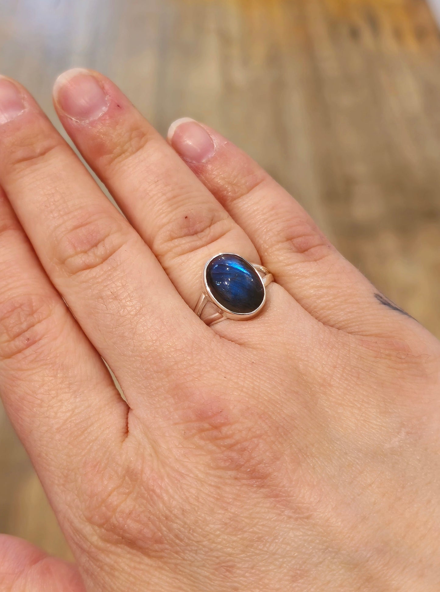 Bague Labradorite