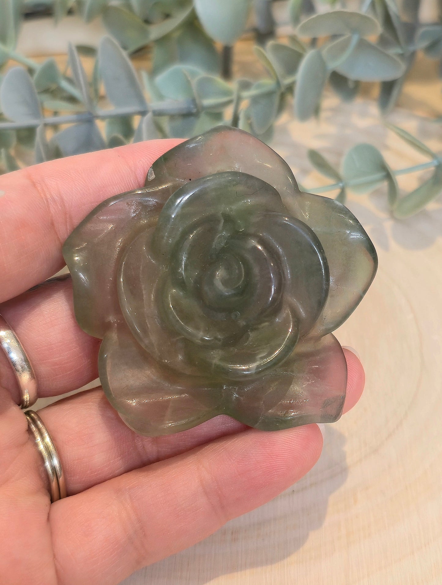 Fleur en Fluorite