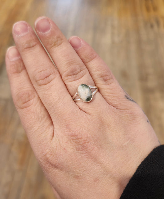 Bague Jaspe Océan
