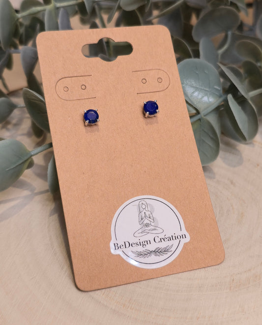 Boucles d'oreilles Lapis Lazuli